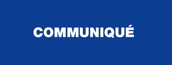 Communiqué coronavirus